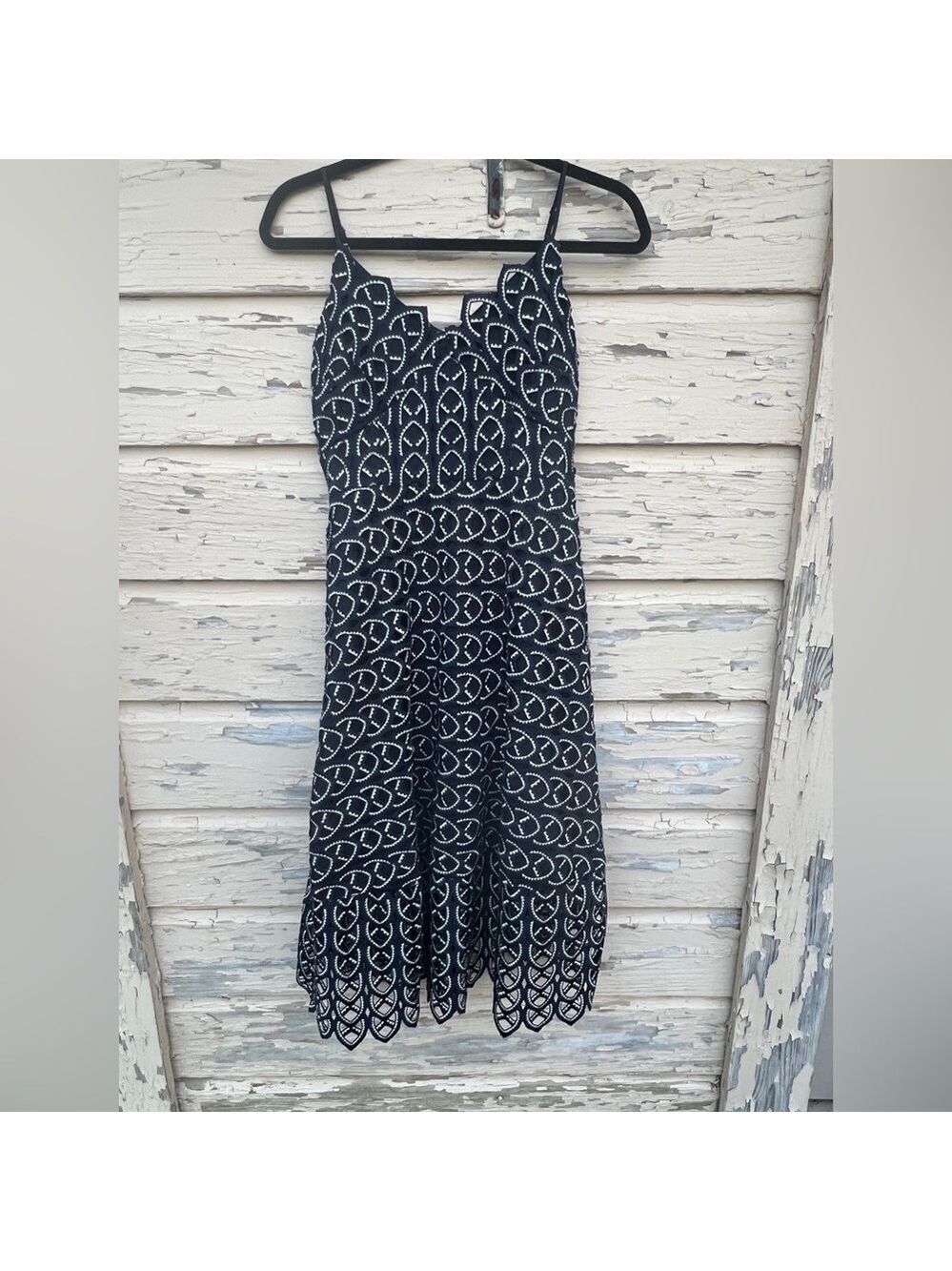 Gianni Bini Irma Nautical Gardens Formal Summer Midi Spring Easter Dress 2 - Picture 3 of 11